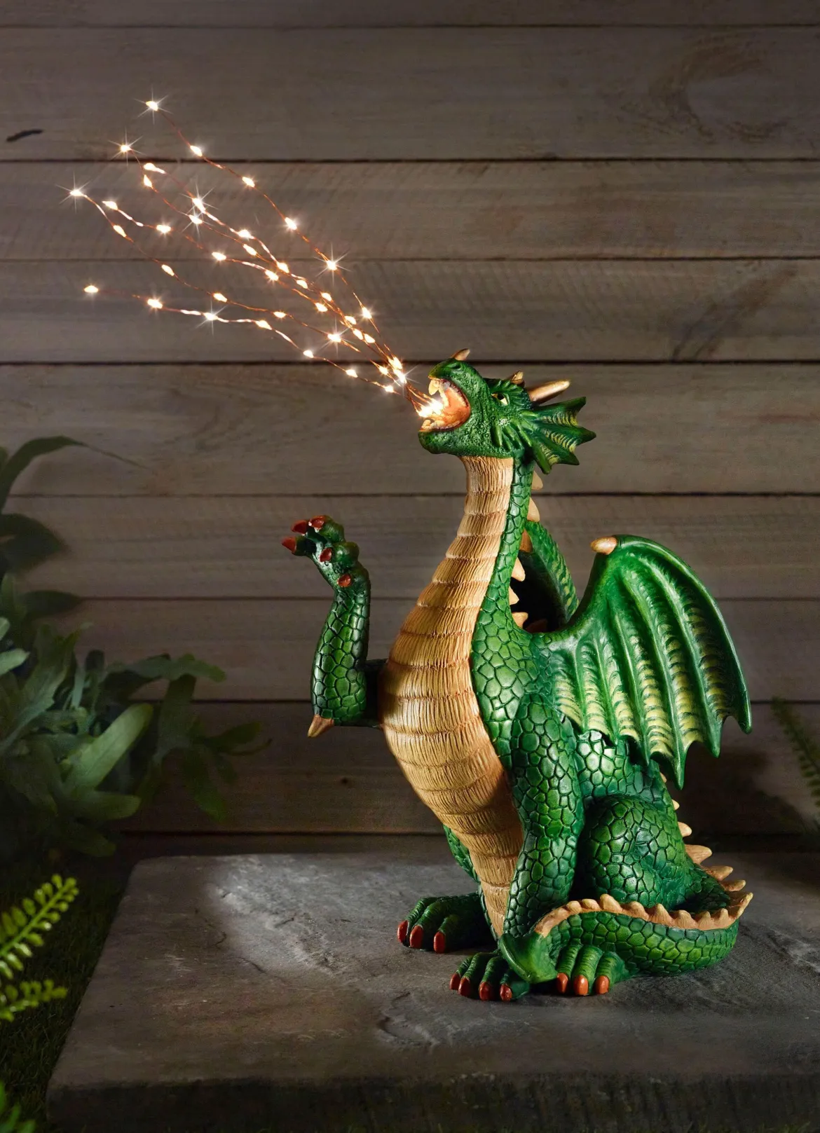 Drache mit LED-Licht