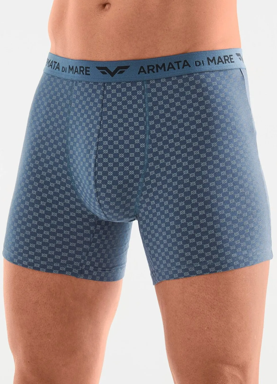 Dreierpack Pants mit Alloverdessin