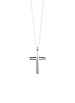 Durchbrochener Kreuz-Anhänger aus Edelstahl