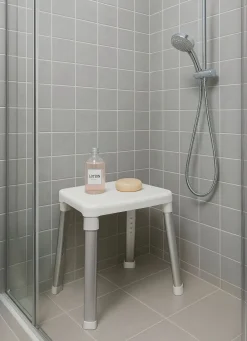 Dusch- und Badehocker mit extra großer Sitzfläche