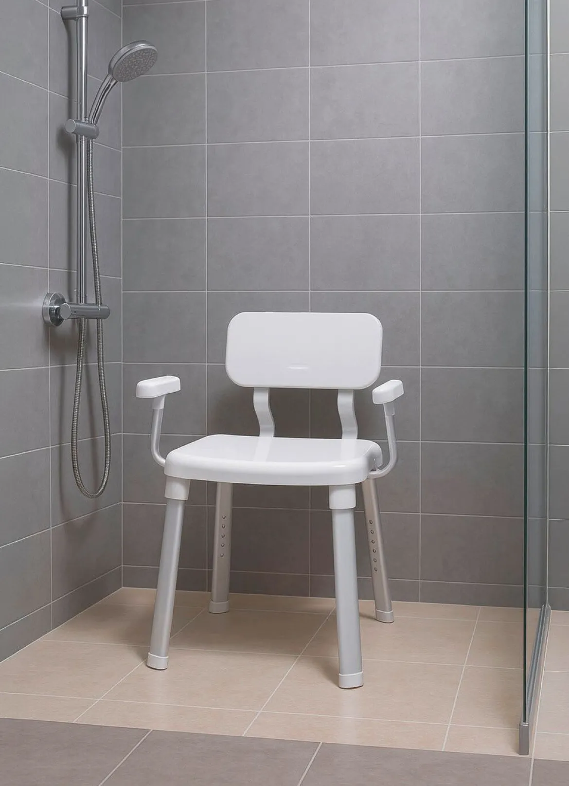 Dusch- und Badestuhl für sicheres Duschen und Baden