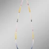 Edle Halskette mit echt Safir in Multicolor
