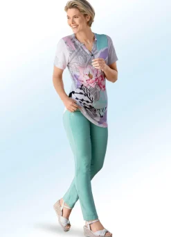 Edle Hose mit funkelnden Glitzersteinchen