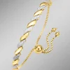 Edles und hochwertiges Armband in Bicolor mit Brillant