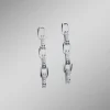 Elegante Ohrstecker mit funkelnden Kristallen