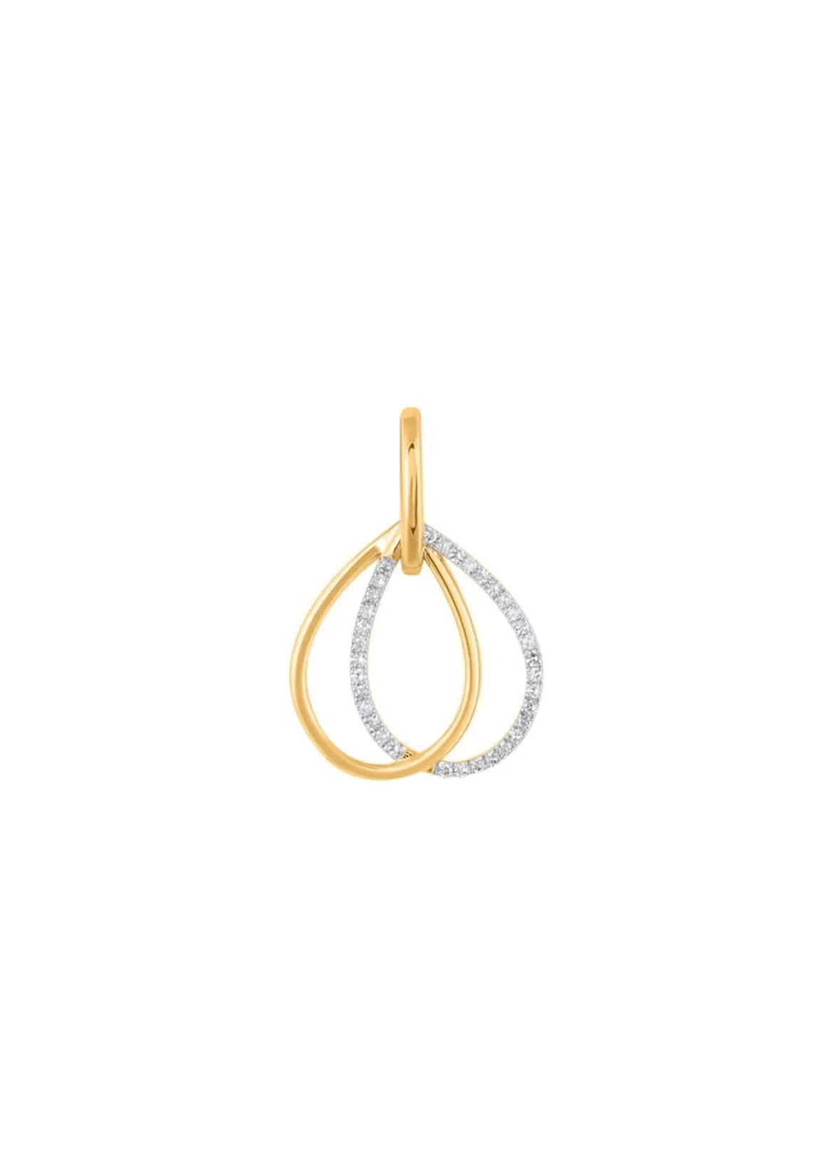 Eleganter Anhänger mit 34 Diamanten