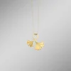 Eleganter Ginkgoblatt-Anhänger