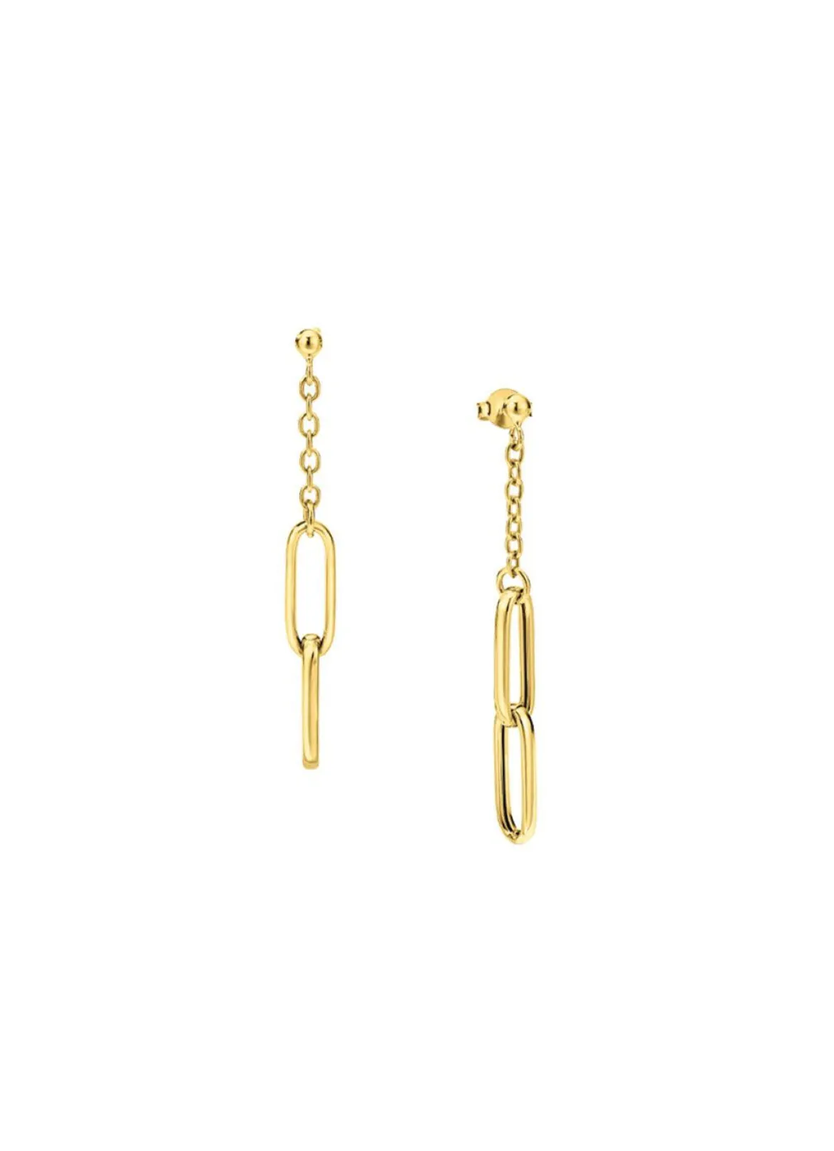 Eleganz in Bewegung: Ohrstecker aus feinem Gold