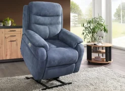 Elektrisch verstellbarer TV-Sessel mit Motor und Aufstehhilfe