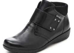 ELENA EDEN, atmungsaktive Damen-Boots, Weite H, mit Reißverschluss