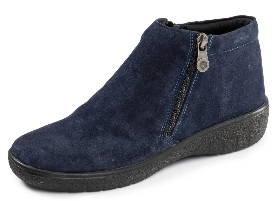 ELENA EDEN, bequeme Damen-Boots, Weite G, mit herausnehmbarem Fußbett