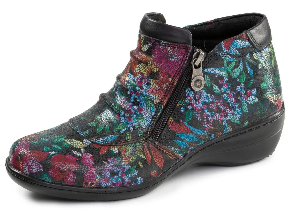 ELENA EDEN, bequeme Damen-Boots, Weite H, mit herausnehmbarem Fußbett
