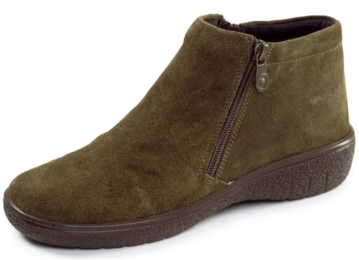 ELENA EDEN, bequeme Damen-Boots, Weite G, mit herausnehmbarem Fußbett