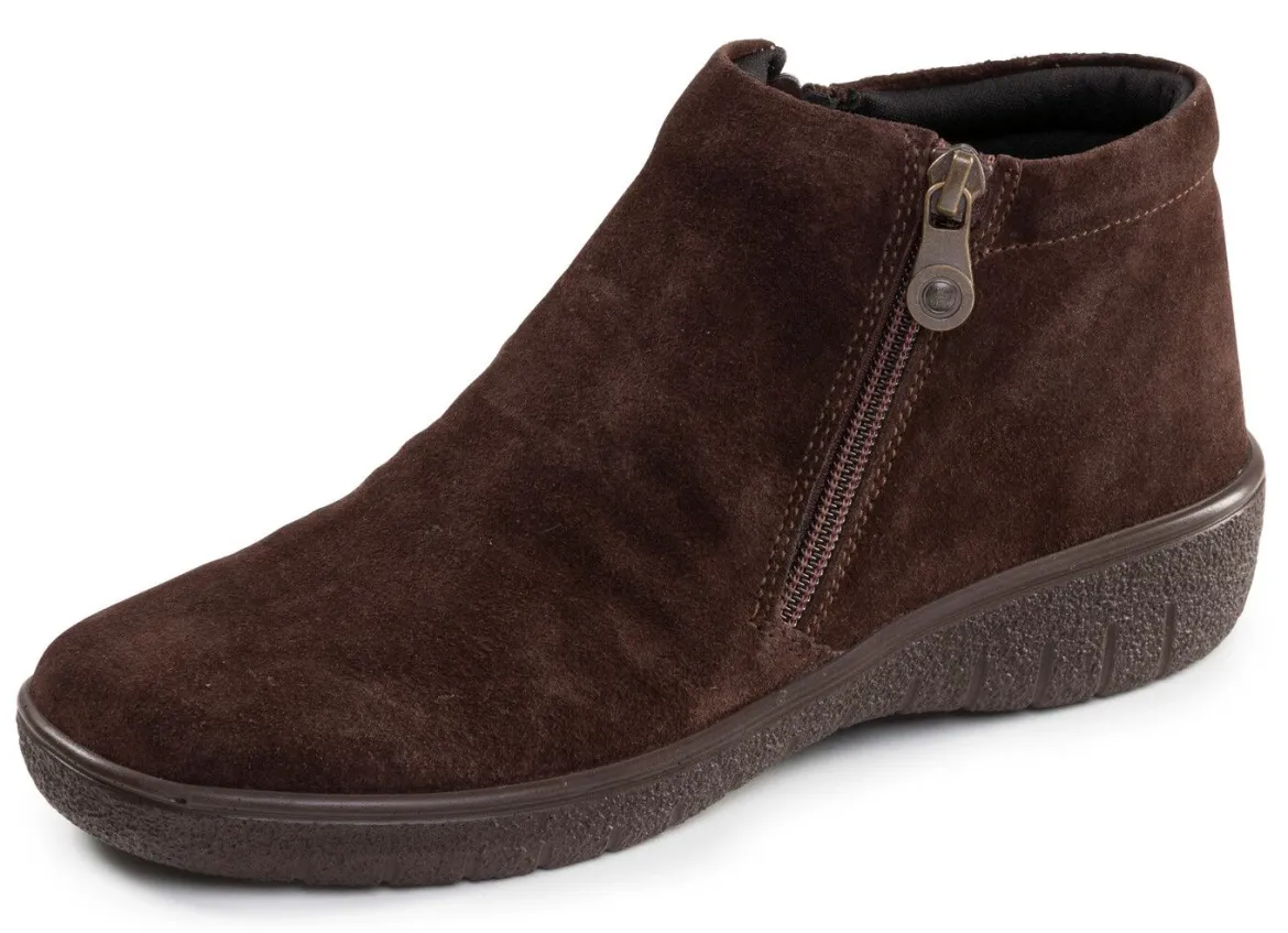 ELENA EDEN, bequeme Damen-Boots, Weite G, mit herausnehmbarem Fußbett