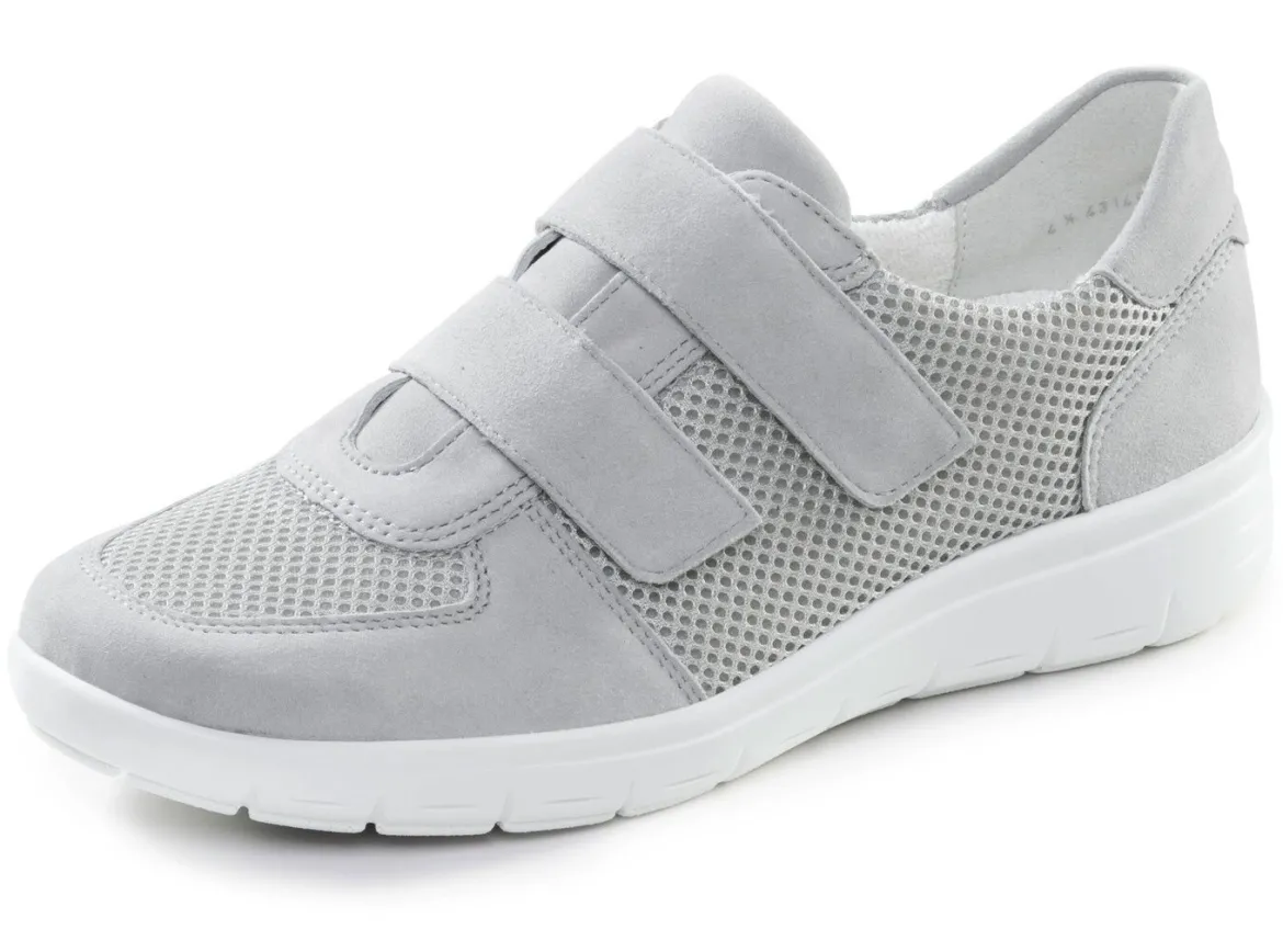 ELENA EDEN, bequeme Damen-Klettschuhe, Weite H, mit herausnehmbarem Fußbett