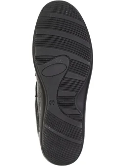 ELENA EDEN, bequeme Damen-Slipper, Weite H, mit herausnehmbarem Fußbett