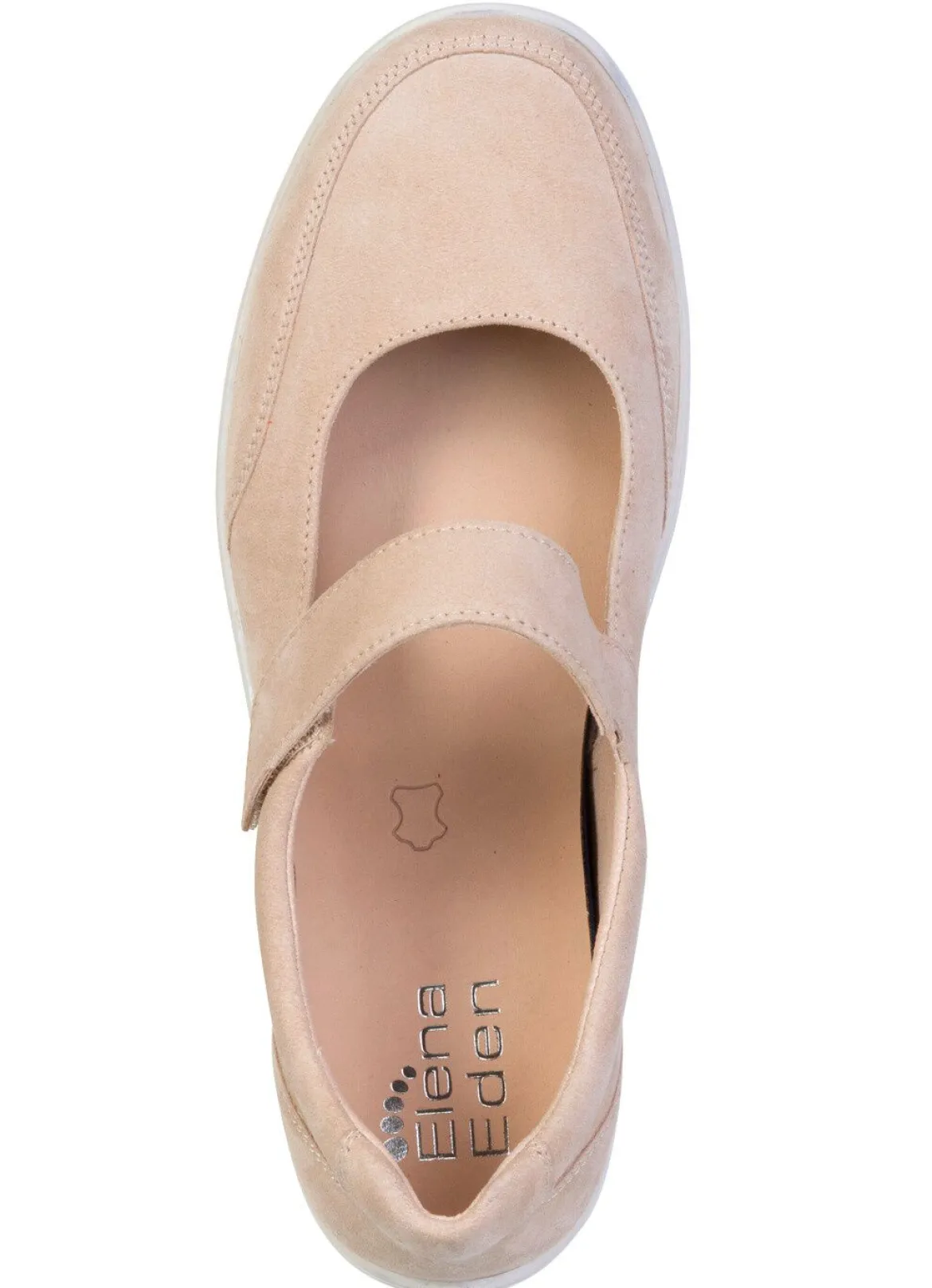 ELENA EDEN, bequeme Damen-Slipper, Weite H, mit herausnehmbarem Fußbett