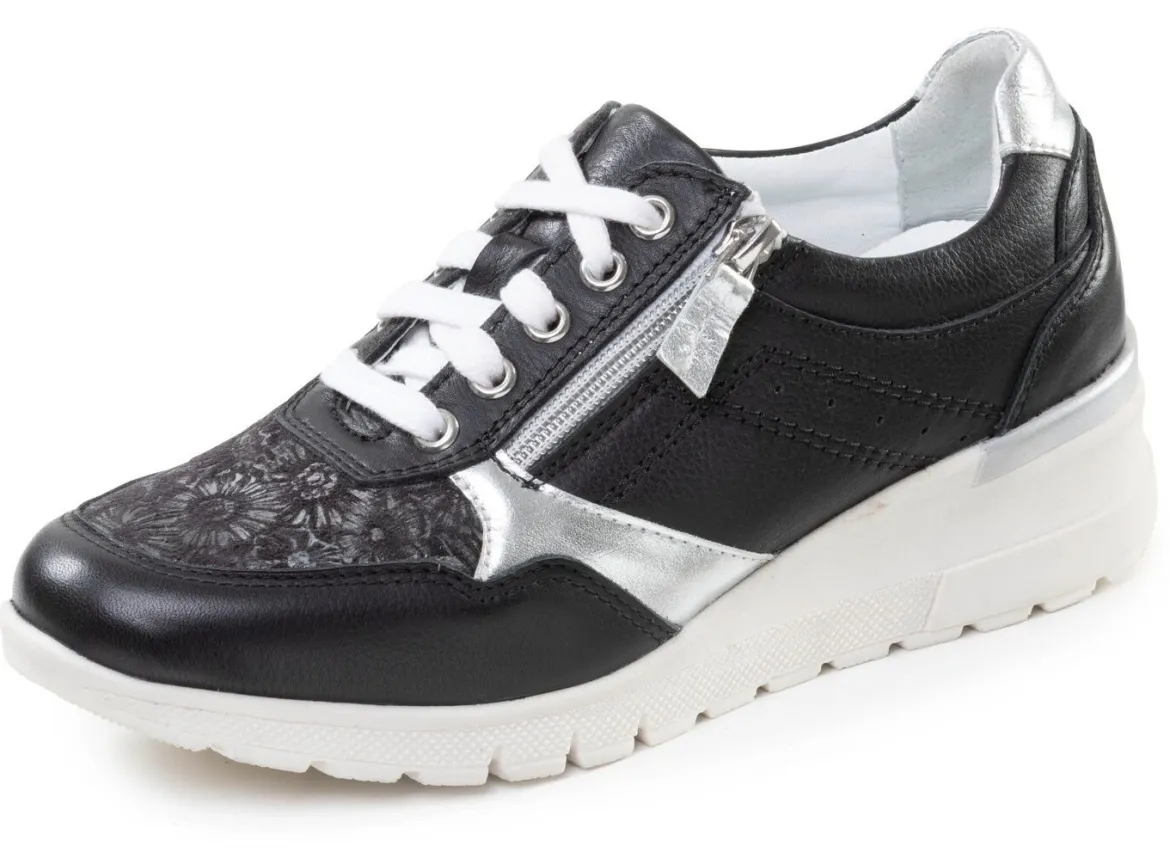 ELENA EDEN, bequeme Damen-Sneaker, Weite H, mit herausnehmbarem Fußbett