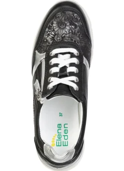 ELENA EDEN, bequeme Damen-Sneaker, Weite H, mit herausnehmbarem Fußbett