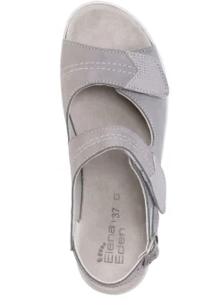 ELENA EDEN, bequeme Damen-Sandalen, Weite G, mit herausnehmbarem Fußbett