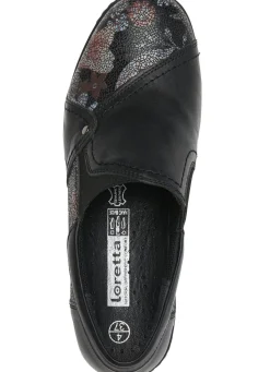 ELENA EDEN, bequeme Damen-Slipper, Weite H, mit herausnehmbarem Fußbett