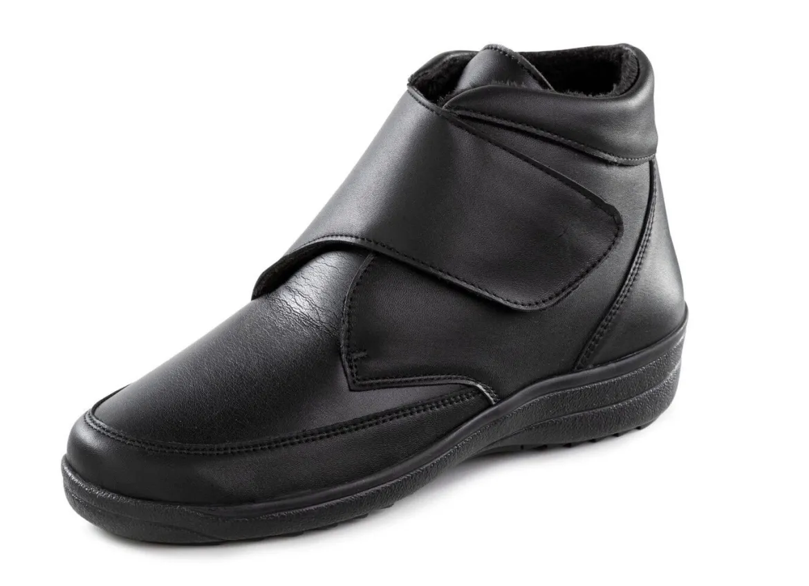 ELENA EDEN, bequeme Damen-Stiefeletten, Winterschuhe, Weite H, mit herausnehmbarem Fußbett