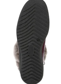 ELENA EDEN, gefütterte Damen-Stiefeletten, Winterschuhe, Weite H, mit Lammfell