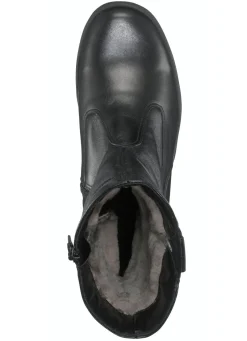 ELENA EDEN, gefütterte Damen-Stiefel, Winterschuhe, Weite H, mit Lammfell