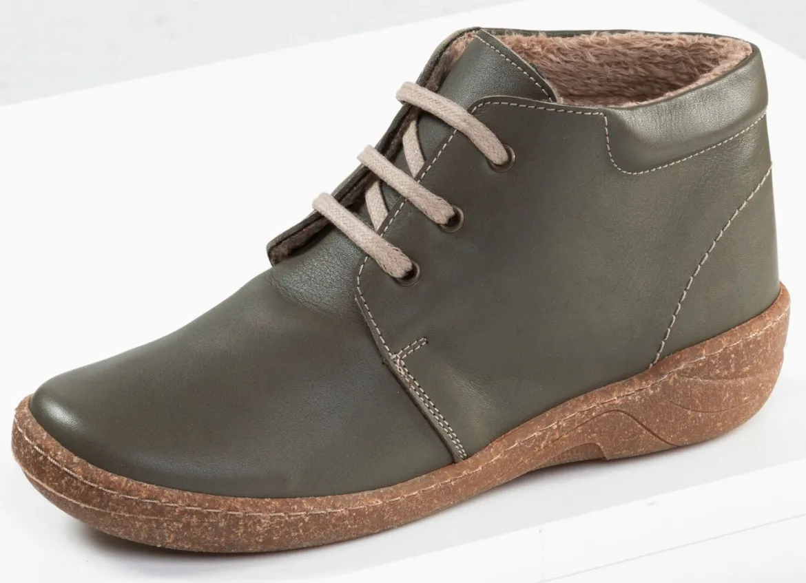ELENA EDEN, gefütterte Damen-Boots, Weite G, mit herausnehmbarem Fußbett