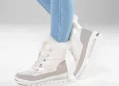 ELENA EDEN, gefütterte Damen-Boots, Winterschuhe, Weite G, mit herausnehmbarem Fußbett