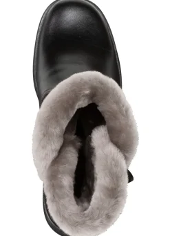 ELENA EDEN, gefütterte Damen-Stiefeletten, Winterschuhe, Weite H, mit Lammfell
