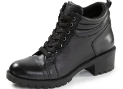 ELENA EDEN, klassische Damen-Stiefeletten, WInterschuhe, mit herausnehmbarem Fußbett