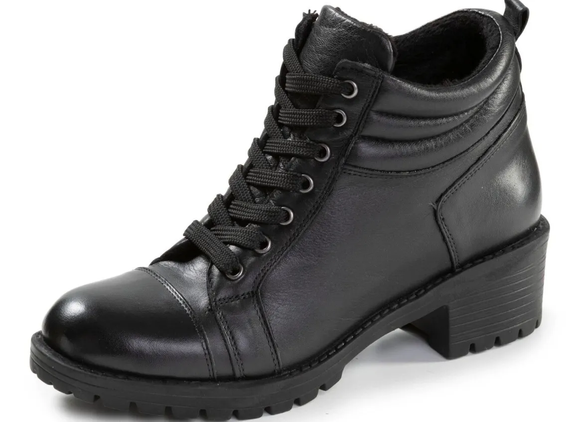 ELENA EDEN, klassische Damen-Stiefeletten, WInterschuhe, mit herausnehmbarem Fußbett