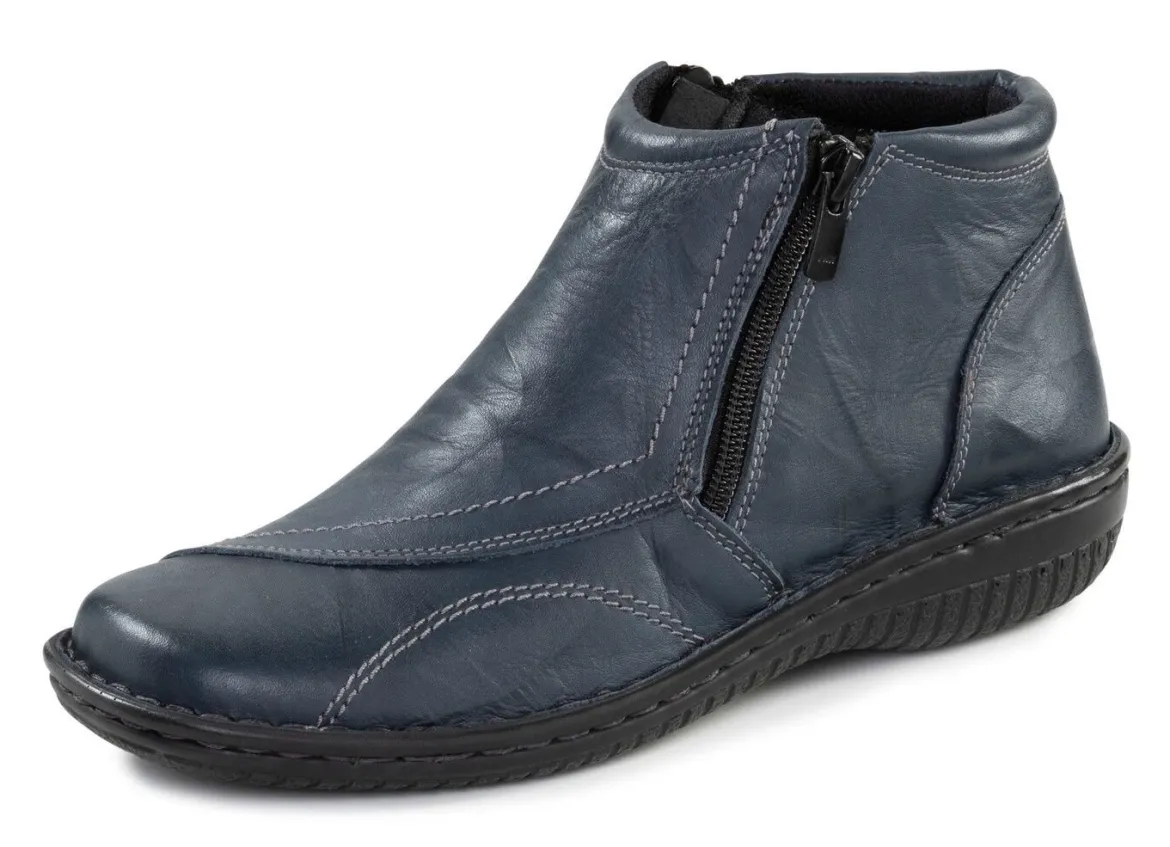 ELENA EDEN, klassische Damen-Boots, mit herausnehmbarem Fußbett