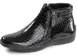 ELENA EDEN, komfortable Damen-Stiefeletten, Weite H, mit herausnehmbarem Fußbett