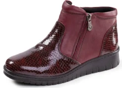 ELENA EDEN, komfortable Damen-Boots, Weite H, mit herausnehmbarem Fußbett