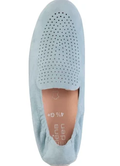 ELENA EDEN Slipper aus weichem Veloursleder mit luftiger Perforation
