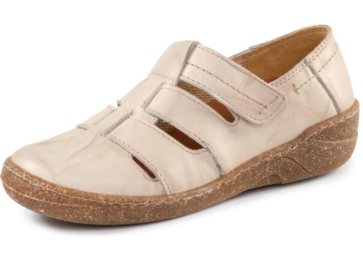 ELENA EDEN Slipper mit Knitter-Struktur