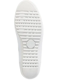 ELENA EDEN Slipper mit Zier-Knopf und Elastikeinsatz
