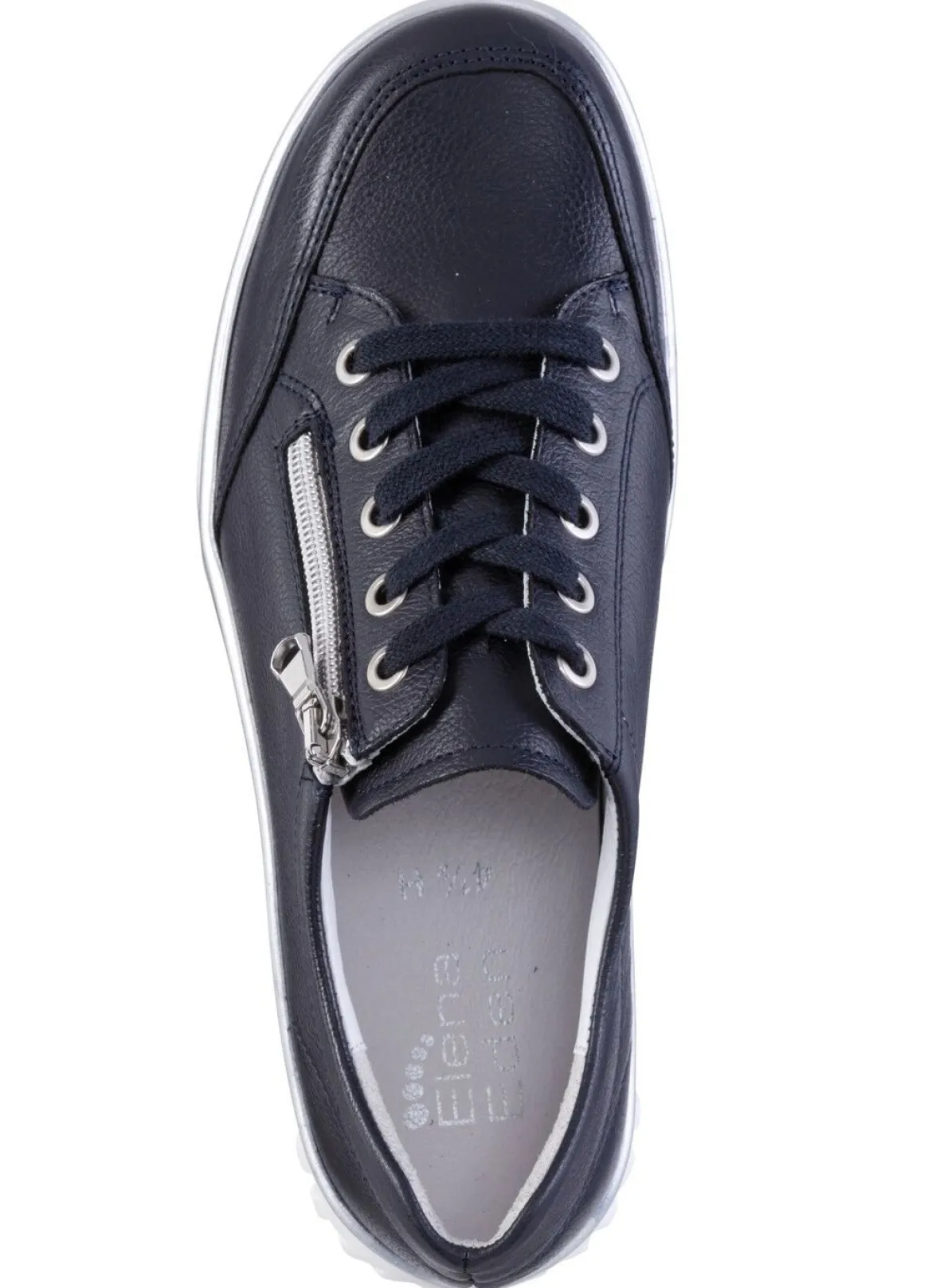 ELENA EDEN Sneaker aus genarbtem Kalbleder