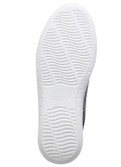ELENA EDEN Sneaker aus Lackleder mit edlem Metallschmuck