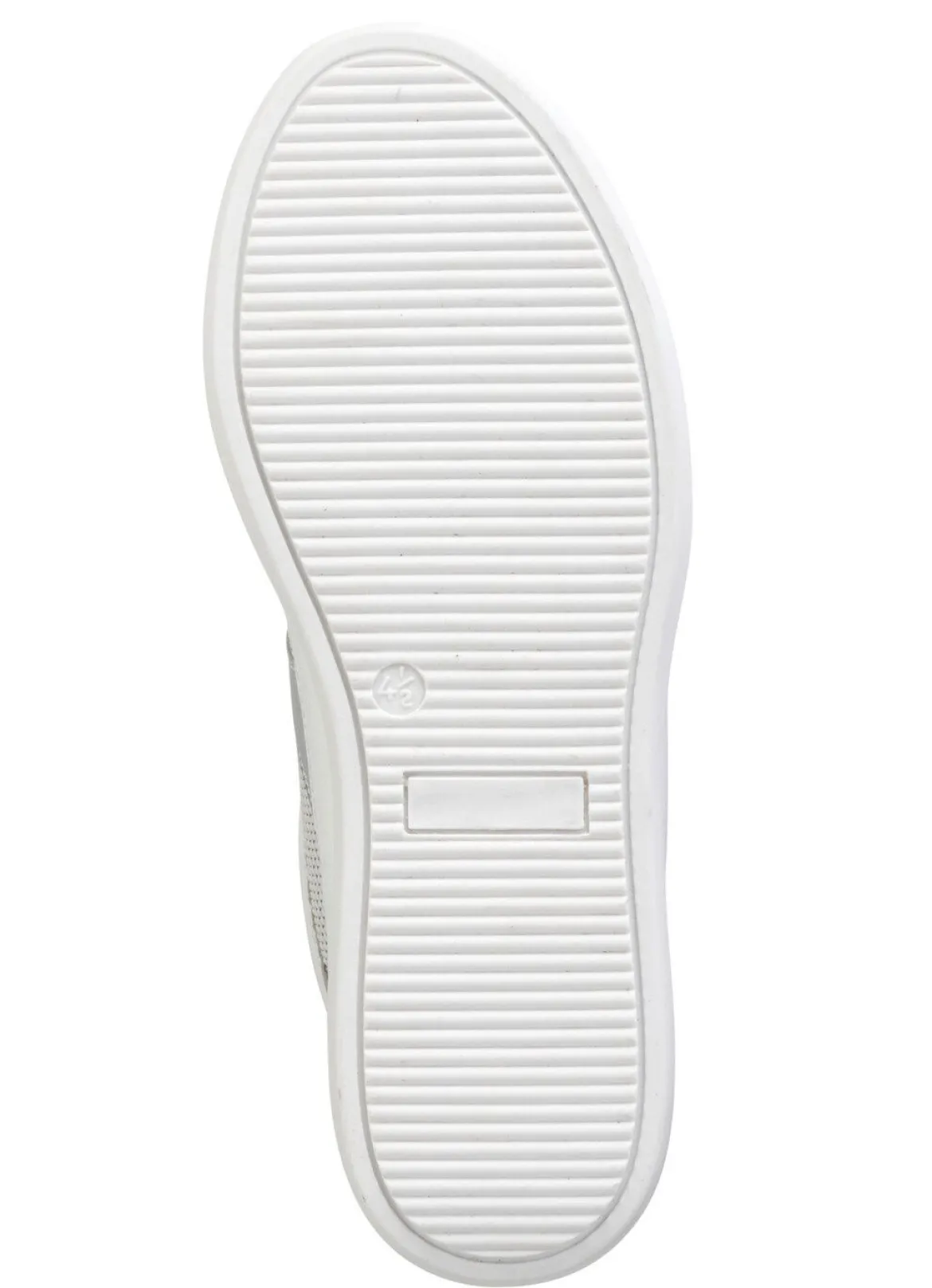 ELENA EDEN Sneaker aus Nappaleder und luftigem Textil in Netzoptik