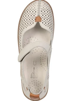 ELENA EDEN, sommerliche Damen-Slipper, Weite G, mit herausnehmbarem Fußbett