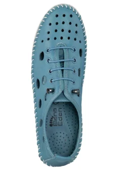 ELENA EDEN, sommerliche Damen-Slipper, Weite G, mit herausnehmbarem Fußbett