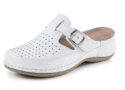 ELENA EDEN, sommerliche Damen-Clogs, Weite G, mit verstellbarer Schließe