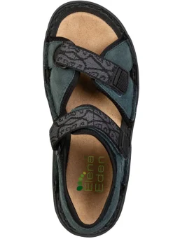 ELENA EDEN, sportliche Damen-Sandalen, Weite G, mit Klettverschluss