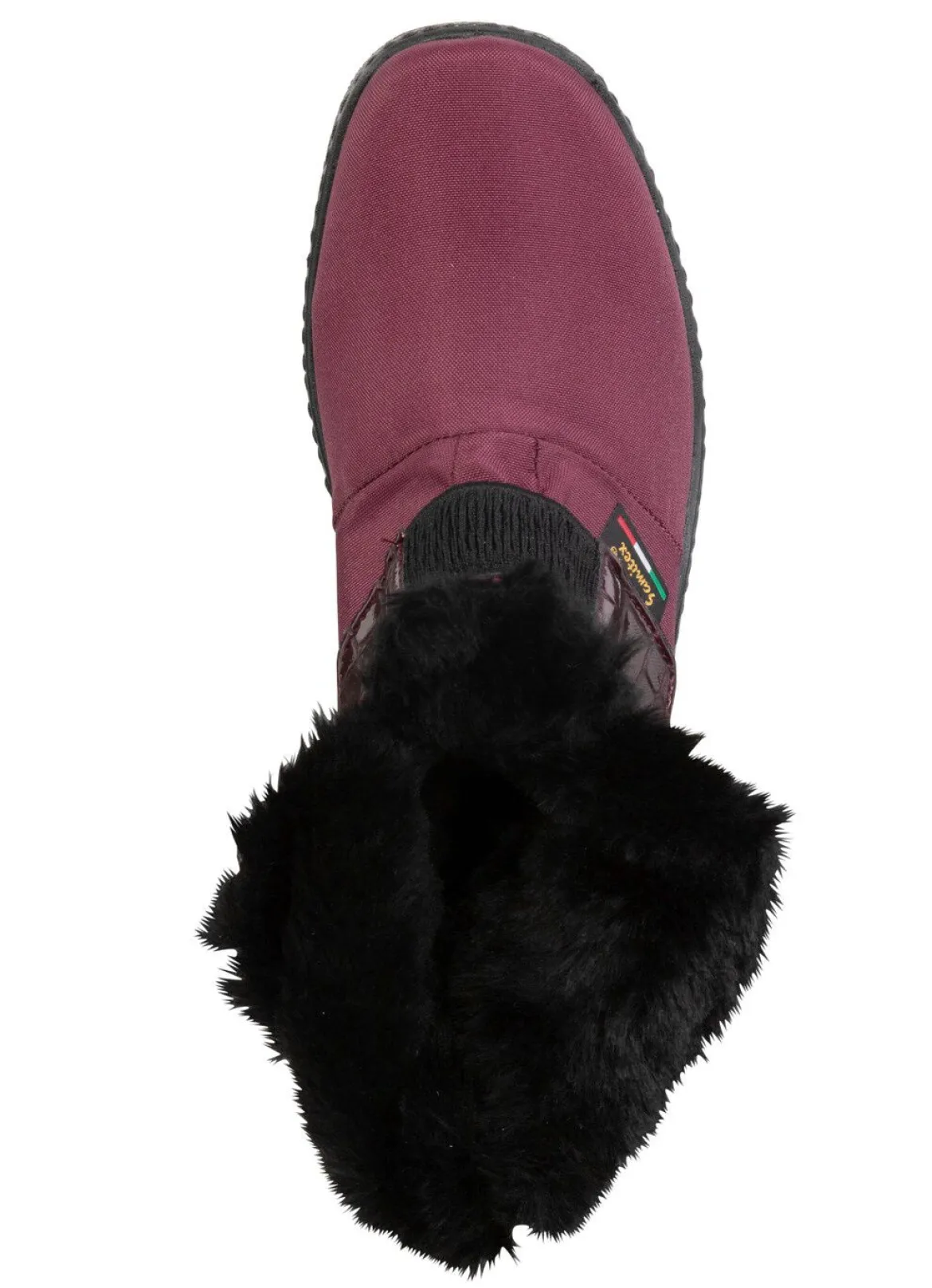ELENA EDEN Stiefelette aus weichem Textilmaterial