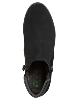 ELENA EDEN Stiefelette mit Nappaleder-Besatz