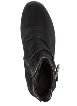 ELENA EDEN Stiefelette mit flotter Raffung und Zier-Schließe