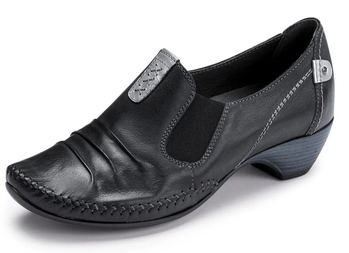 ELENA EDEN, stilvolle Damen-Pumps, Weite G, mit herausnehmbares Fußbett